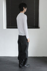 diagonal long sleeve