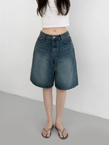 Old Bermuda denim pants