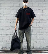 UNITY casual simple short sleeved black
