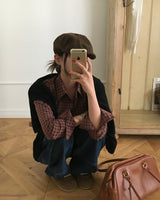[ORIGINAL] Trick Slim Fit Check Shirt