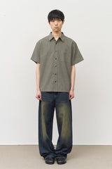 Rp Pigment Striped Half Shirt