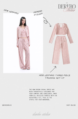 モブ レオパード スリーピース トレーディング セットアップ(LONG PANTS)