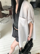 Shape Stripe Shirt (2 colors)