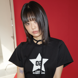  RIBBON ROCK T-SHIRT BLK