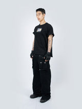 マルチパスTシャツ (Black)