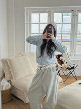 [ブラッシュドフリース] オーバーフィットスウェットパンツ (7colors)