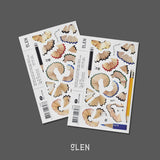 Pencil Sticker (1Sheet)