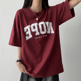 Nob lettering boxy fit short sleeve t-shirt