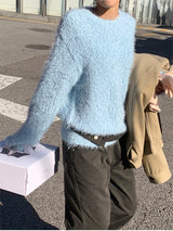 LEGACY BOUCLE KNIT (3COLOR)