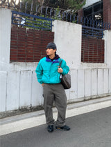 Layered fingerhole knit