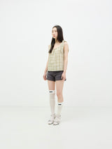 Anfora Lace Shorts Dark Gray