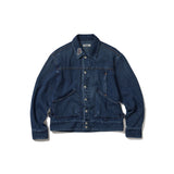 Sphinx denim short trucker jacket / Canvas indigo