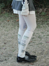 Printed stockings