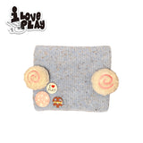 loveplayshop フィッシュプレート猫耳ニット帽 妖精の帽子