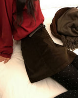 Work Corduroy Pocket Skort Pants