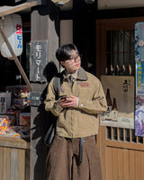 ウォーヴンパッチピグメントワークジャケット