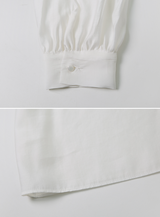 [SHOPPERMADE] MK Modal Puff Tie Blouse (3color)