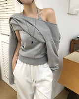Vネックニット & タンクトップセット