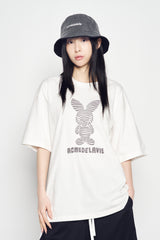 25SS ラインポイントバケットハット チャコール