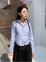 MULTI STRIPE SEMI SHIRT (2C)