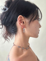 デュードロップループピアス