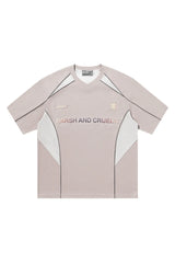 スプライスドジャージロゴTシャツ
