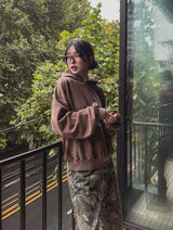 ベリーナピグメントセミクロップフーディー