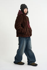 Sweet patch fuzz hoodie
