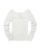 ソーワットロングスリーブTシャツ(WHITE)
