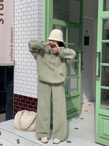 [BELLIDE MADE] fleece wide training setup