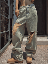 Dura Yellow Demi Denim Pants