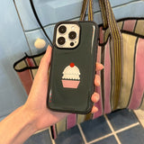 [MADE] Cupcake case deep green