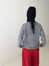 ベッチルーズフィットVネックウールニット（3c）