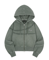 Pigment-Cut-Off-Hooded-Zip-Up - 6COLOR