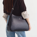 Lune Velo Hobo Bag Large Black 