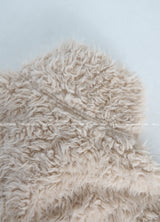 Half fur coat of soft tteokbokki