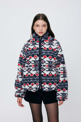 NORDEN FLEECE JACKET / NAVY