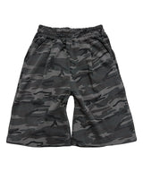 One-tuck Bermuda Pants Camo