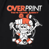 over print x MFC STORE トーキョーエージェンシーTシャツ