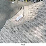 Giyo summer bookle round knitwear