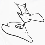 MIGNON LOGO HOLE GRAPHIC SHORT SLEEVE (WHITE)