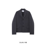 ローマ クロップド ジャケット (3color)