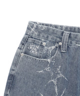 PRINTED CARPENTER DENIM PANTS BLUE(CV2FSUD110A)