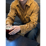 [S/F] Suede western pocket shirts(2color)