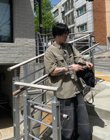 No.0727 general washing half SHIRT (3color)
