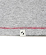 VINTAGE FLOWER RAGLAN SS TEE GREY(CV2GMFT510A)
