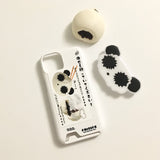 White Lucky Case & Panda Tok Set