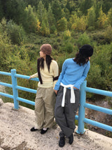 Twist Out Rivet Pants(2color)