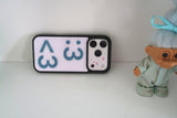 [MADE] Number 3 emoji case (Vintage pink) (magsafe) 