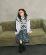 UNISEX エンブレムシャギーベスト
